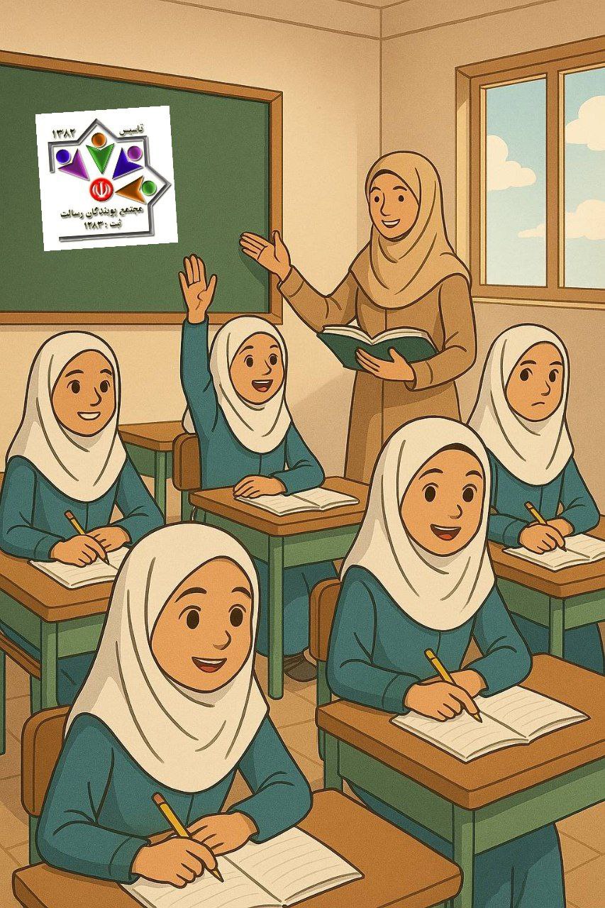 ورود دانش آموزان پایه هفتم در مدرسه آغاز سال تحصیلی 1405-1404